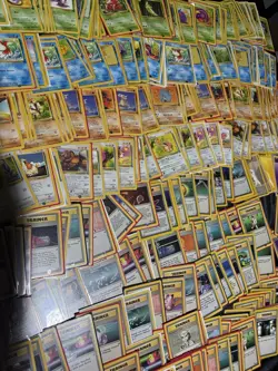 Lot 500+ Vintage POKEMON Cards Base Set, Fossil, Jungle NO HOLOS With 3 Slabs - Image 5