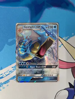 Gyarados GX SM212 Black Star Promo Ultra Rare Holo Pokemon TCG Card English - Image 1