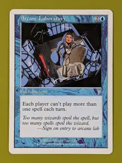 Arcane Laboratory x1 Seventh Edition 7th 1x Magic the Gathering MTG - Image 1