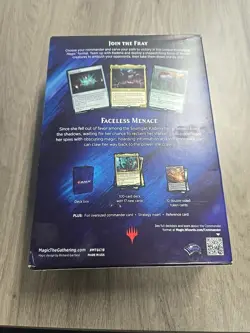 Magic the Gathering MtG Commander 2019 FACELESS MENACE Theme Deck FACTORY SEALED 630509892563 - Image 3