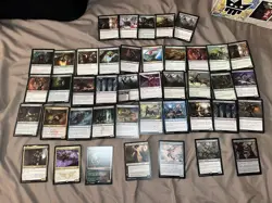 MTG XL DEATHTOUCH + POISON + INFECT Magic The Gathering Theme Lot +BONUSES - Image 1