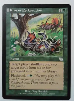 Krosan Reclamation *Uncommon* Magic MtG x1 Judgment MP - Image 1