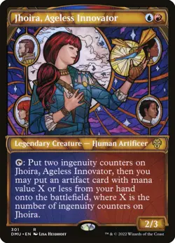 Jhoira, Ageless Innovator Foil (301) Showcase Dominaria United DMU MTG Magic - Image 1