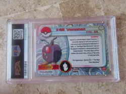 2000 TOPPS CHROME VENONAT POKEMON T.V. #48, PSA 10 GEM MINT - Image 5