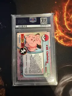 2000 Pokemon Series 1 TV Topps Chrome No #35 Clefairy Holo 💎PSA 10 GEM MINT💎 - Image 3