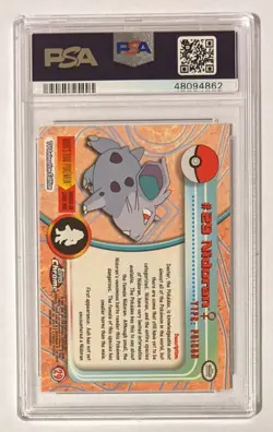 2000 Pokemon Topps Chrome Series 1 Nidoran #29 PSA 10 (GEM MINT)!! - Image 2