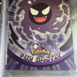 🔥PSA 10🔥 Gastly Topps Animated Series 2 Gem Mint 2000 Pokemon Vintage - Image 3