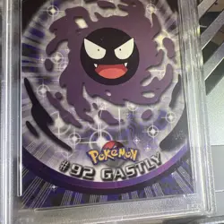 🔥PSA 10🔥 Gastly Topps Animated Series 2 Gem Mint 2000 Pokemon Vintage - Image 4