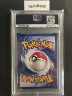 First Edition 2000 Pokemon Rocket 56/82 Ekans PSA GEM MT 10 - Image 2