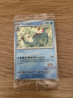 Sealed Illustration Contest Promos 2024 SVP213 SVP214 SVP215 Pokemon - Image 1