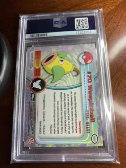 1999 Topps Pokemon TV #70 Weepinbell PSA 10 **** GEM MINT **** - Image 2