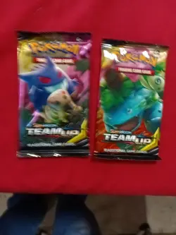 Pokemon Team Up Booster Pack 2 Packs - Image 1