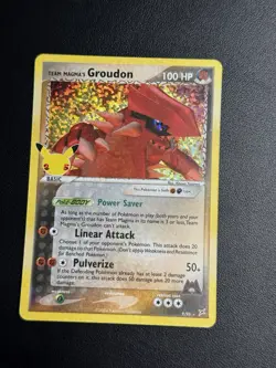 Pokemon 25th Anniversary Team Magma's Groudon 9/95 Holo Rare Celebrations nm - Image 1