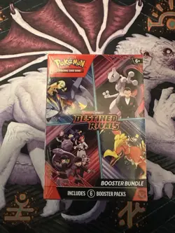 Brand New Sealed Pokemon TCG Scarlet & Violet Destined Rivals Booster Bundle. - Image 1