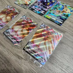 Pokemon TCG Eevee Evolution GX and Vmax Umbreon Leafeon Lot of 6 - Image 5