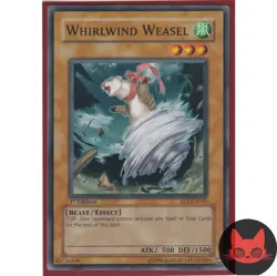 Yugioh Whirlwind Weasel EOJ-EN025 Common 1st Edition NM - Image 1