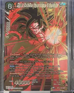 Dragon Ball Super Card Game- Hyper Evolution Super Saiyan 4 Son Goku BT3-123 SCR - Image 1