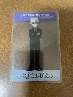 Hunter×Hunter Killua Laminate Card Vintage Condition from - Image 1