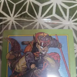 Dragon Ball Trading Card Goku Riding Dinosaur ITJAGA Rare Good - Image 2