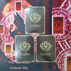 Hololive Trading Card Pekora Usada 1st Promo Holo Card - Image 2