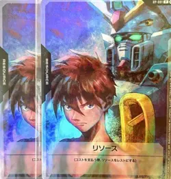 Gundam GCG Heero Yui Promo Single Card Trading Card Near - Image 1