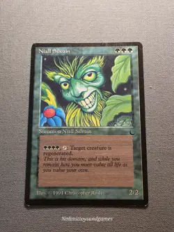 MTG The Dark Niall Silvain Rare Magic The Gathering Free Shipping - Image 1