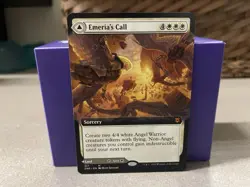 MTG Emeria's Call Emeria Shattered Skyclave Extended Art Zendikar Rising Nonfoil - Image 1