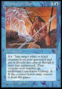 Dreams of the Dead - Medium Play MTG Ice Age - Image 1