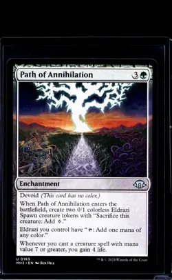 2024 MTG Magic the Gathering MH3 Modern Horizons 3 #165 Path of Annihilation - Image 1