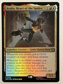 Arana, Heart of the Spider Marvel's Spider-Man Foil MTG NM - Image 1
