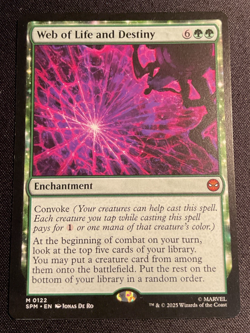 Marvel's Spider-Man MTG - Web of Life and Destiny #122 - Near Mint - Image 1