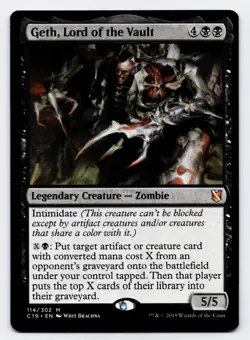Geth, Lord of the Vault [114/302] C19 Mythic Non-Foil [MTG Card English] - Image 1