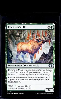 2024 MTG Magic the Gathering MH3 Modern Horizons 3 #175 Tricksters Elk WOTC - Image 1