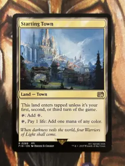 Starting Town 0289 MTG Final Fantasy Regular English Rare - NM 🔥 - Image 1