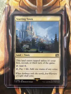 Starting Town 0289 MTG Final Fantasy Regular English Rare - NM 🔥 - Image 3
