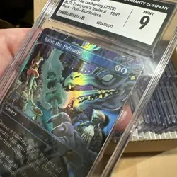 Raise the Palisade MTG Everyone's Invited Secret Lair Rare Foil CGC 9 Mint - Image 4