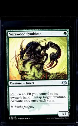 2024 MTG Magic the Gathering MH3 Modern Horizons 3 #288 Wirewood Symbiote WOTC - Image 1
