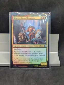 Kraven, Proud Predator FOIL X1 NM Marvel's Spider Man MTG - Image 1