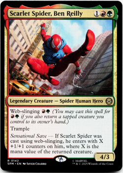 Scarlet Spider, Ben Reilly [Marvel's Spider-Man] MTG NM/M 🔥🌳 *Ships Now!* - Image 3