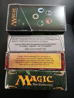 MAGIC THE GATHERING MTG EMPTY STARTER DECK BOX LOT ULTRA PRO RULEBOOKS - Image 4