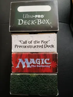 MAGIC THE GATHERING MTG EMPTY STARTER DECK BOX LOT ULTRA PRO RULEBOOKS - Image 5