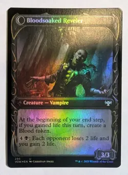 Restless Bloodseeker (Showcase) Innistrad: Crimson Vow Foil - MTG - Image 2