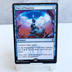 MTG Pact of Negation A25 Iconic Masters Reprint Rare Blue Instant Magic Card Jap - Image 1