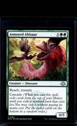 2024 MTG Magic the Gathering MH3 Modern Horizons 3 #284 Annoyed Altisaur WOTC - Image 1