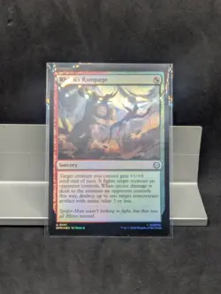 Rhino's Rampage FOIL X1 NM Marvel's Spider Man MTG - Image 1