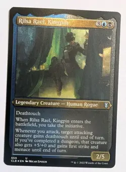 Rilsa Rael, Kingpin (Foil Etched) Commander Legends: Baldur's Gate - MTG - Image 1