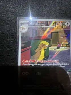 Gumshoos 153/132 Illustration Rare Pokemon Mega Evolution *psa 10 contender* - Image 4