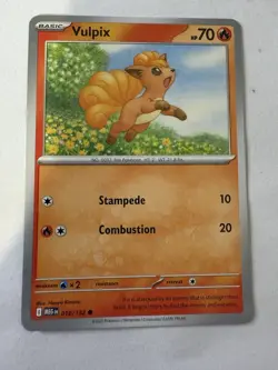 Vulpix 019 /132 - Mega Evolution - Pokemon - NM/M English - Image 1