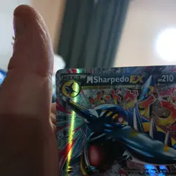 2017 Pokemon TCG M Sharpedo Ex XY200 XY ultra rare holo promo - Image 4