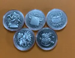 YuGiOh YCS Pre Registration 2024-2025 Silver Coin Collection - Image 1